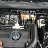Vialle LPdi  Autogasanlage - Motorraum mit Hochdruckpumpe