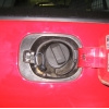 Prins VSI Autogasanlage - Radmuldentank