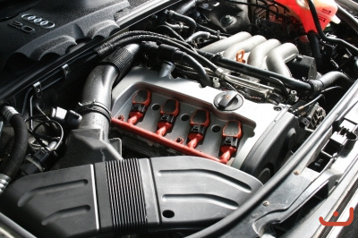 Vialle LPi Autogasanlage - Detail Motorraum