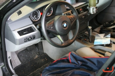 Prins VSI Autogasanlage - Fahrzeuginnenraum BMW 523
